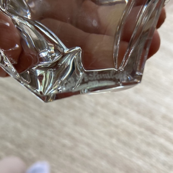 Val St Lambert UNICORN Unique Signed/numbered Iceberg Crystal etched paperweight - Picture 10 of 13